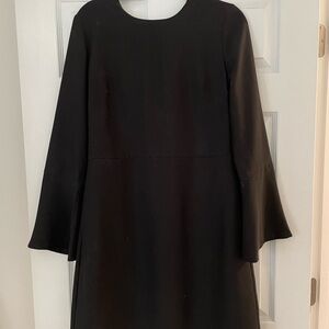 Banana Republic Black Long Sleeve Dress